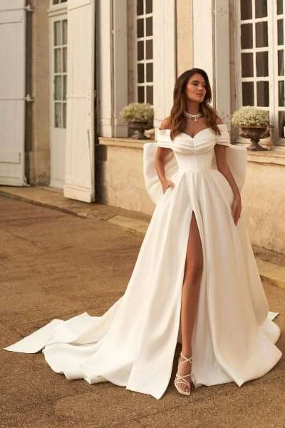 Robe de mariée Zhiva — Collection Allégresse — Boutique Carlota Bourg-en-Bresse