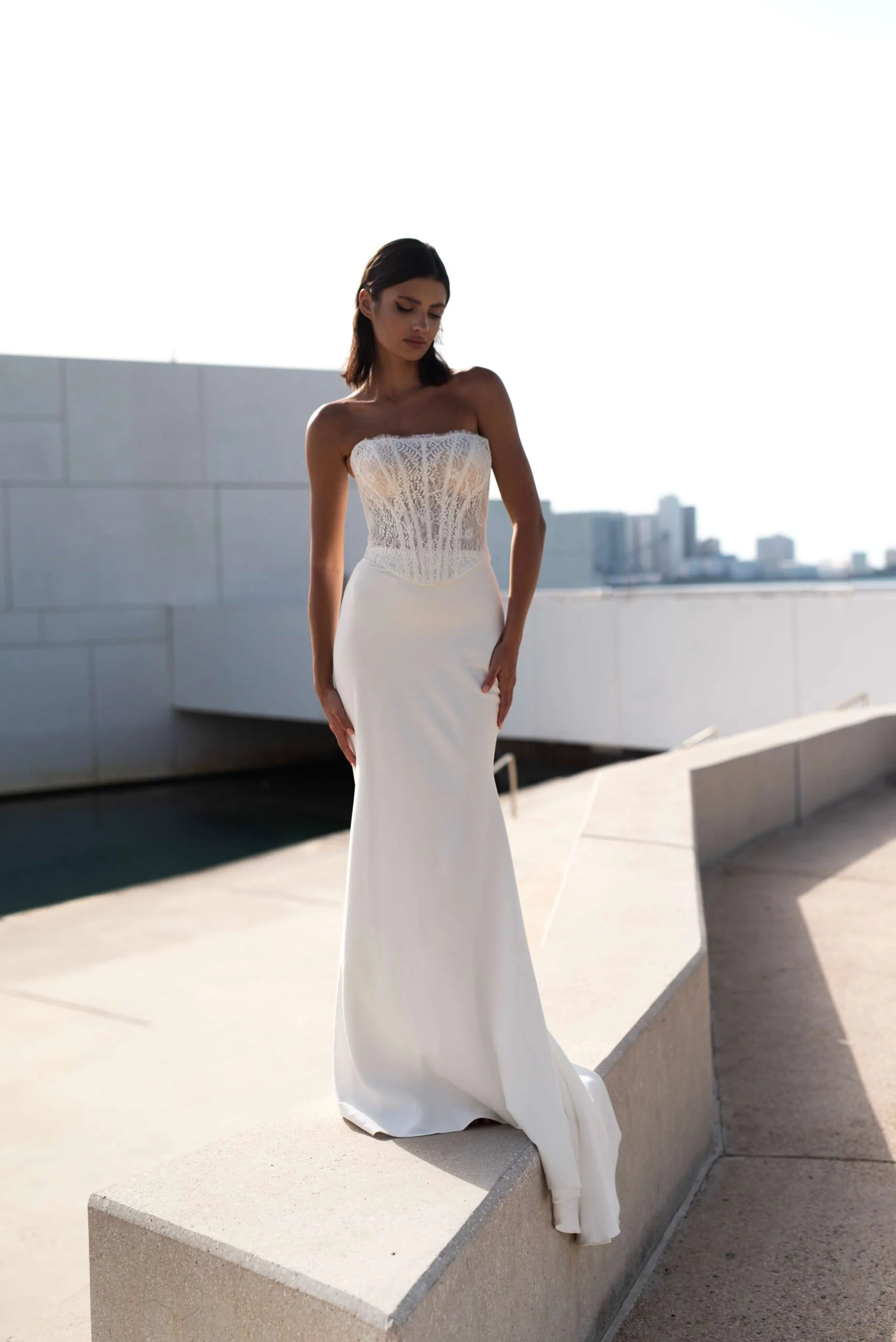 Robe de mariée Evada — Collection Natalia Romanova — Boutique Carlota Bourg-en-Bresse